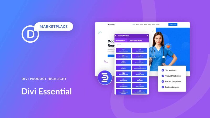 Divi Essential – Divi Extension For Next Label Modules