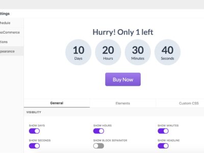 HurryTimer – Countdown Timer for WordPress & WooCommerce